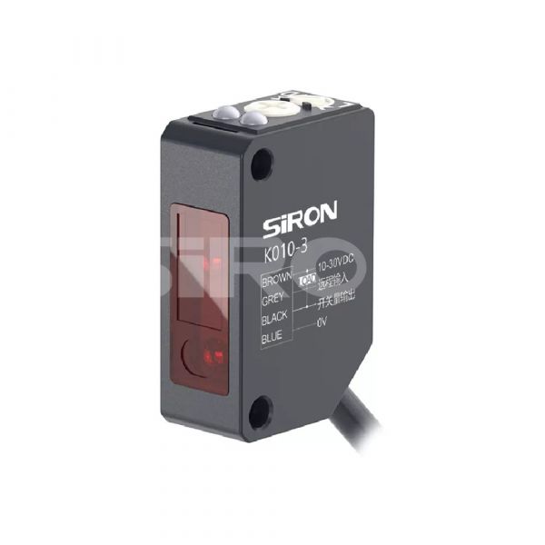 SiRON K010-3 Series Universal Laser Sensor Diffuse Reflection IP67