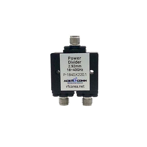 Power Divider, 2.92MM 2Way 20Watt 18~40GHz
