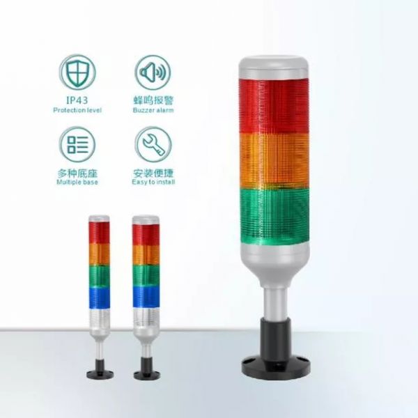 SiRON D013-1 LED Signal Tower Light Highlights Long Service Life
