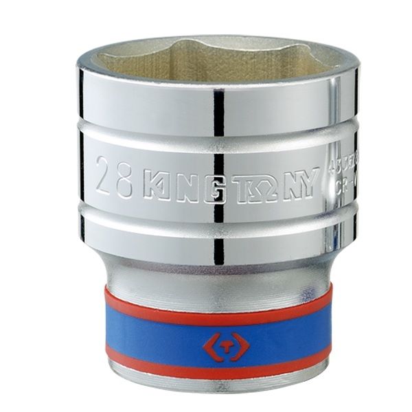 Đầu tuýp ngắn 1-2″ lục giác 8mm Kingtony 433508M
