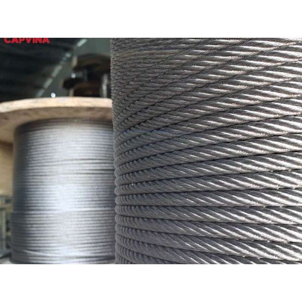 Cáp thép mạ kẽm nhúng nóng