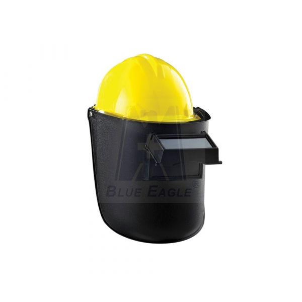 Mặt nạ hàn gắn trên mũ bảo hộ Blue Eagle 6PA3