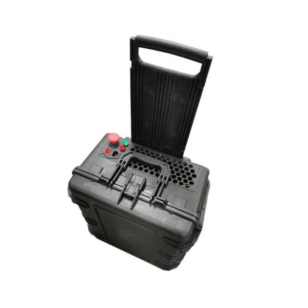 Máy làm sạch bằng sợi laser cầu nhôm