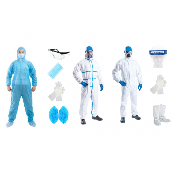 QUẦN ÁO PHÒNG DỊCH (7 MÓN- 1 SET)