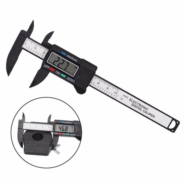 Thước Kẹp Điện Tử Sợi Nhựa Carbon 150mm