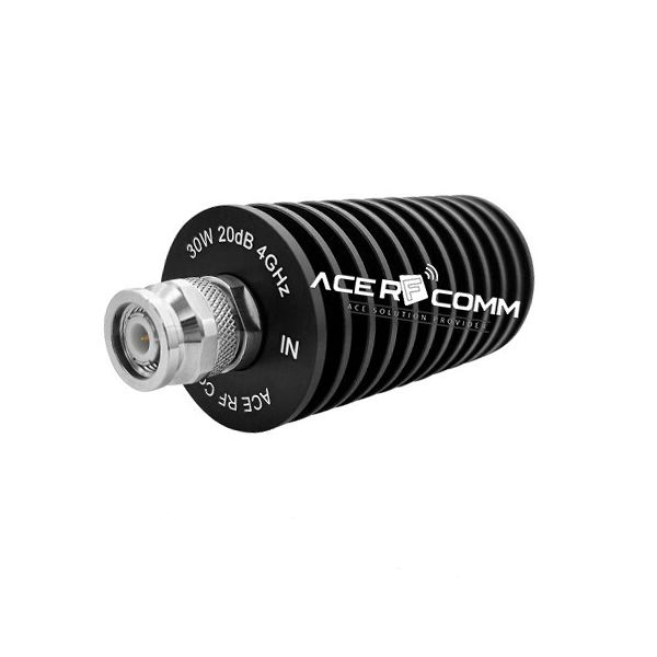 TNC 30Watt 4GHz, 20dB, Dia 38mm