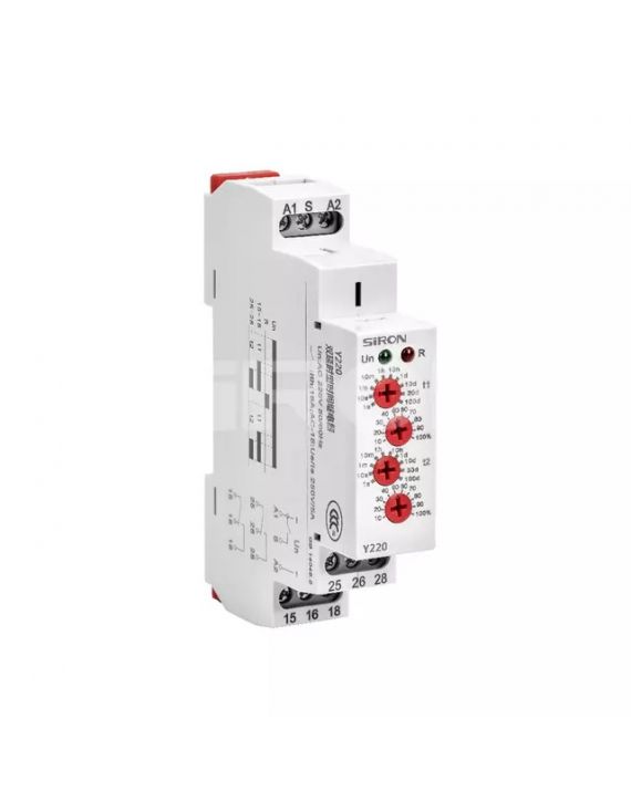 SiRON Y23 Series 10 Gears Cyclic Delay Time Relay 