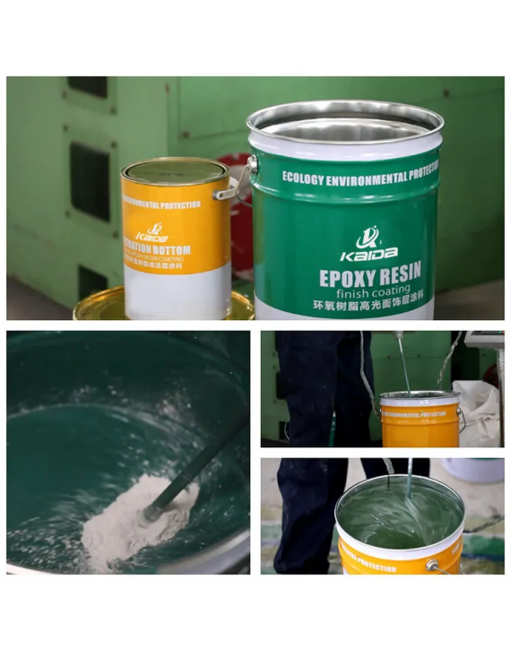 Sơn sàn nhựa PU Polyester gỗ cứng Epoxy Resin màu thân thiện với môi trường