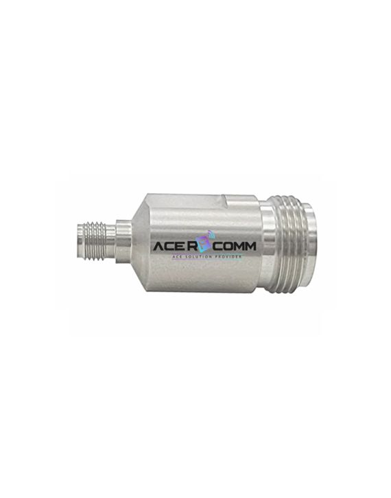 Adaptor, 2.92mm Female to N Female 18GHz, Stainless Steel