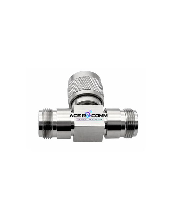 Adaptor, N T type, Female to Male to N Female