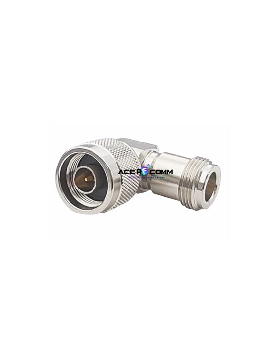 Adaptor, N Male to N Female Right Angle