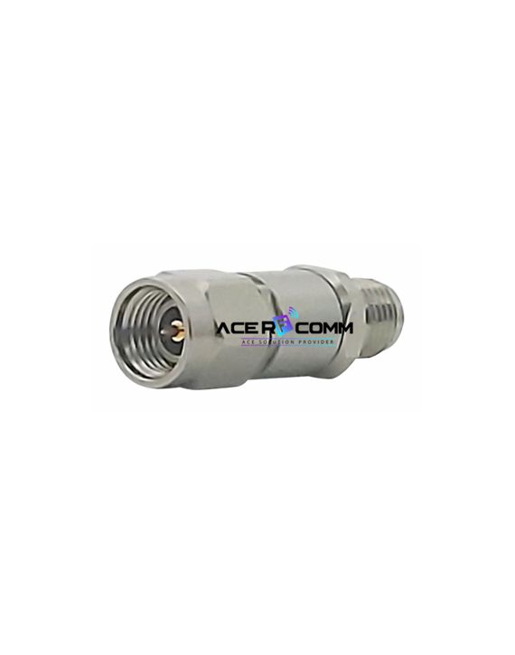 Adaptor, 2.4mm Female to 3.5 Male 34GHz, Stainless Steel
