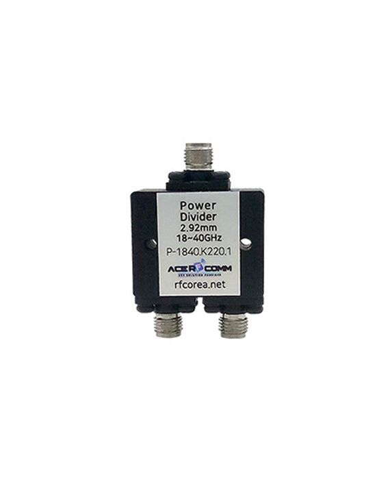 Power Divider, 2.92MM 2Way 20Watt 18~40GHz