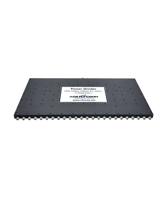 Power Divider, SMA 24Way 10Watt 0.5~6GHz