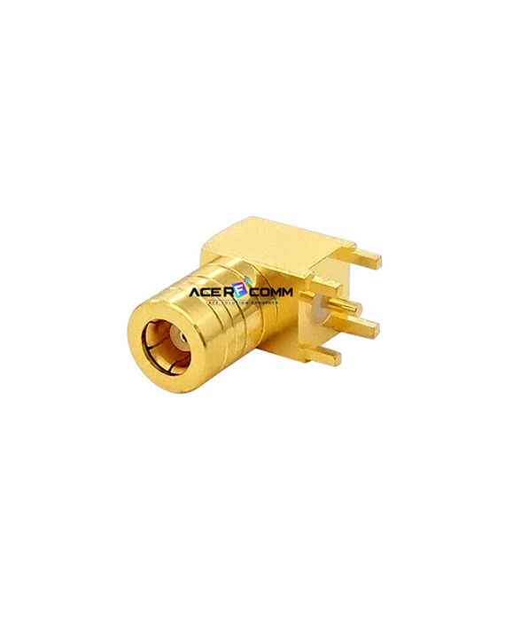 CON. SMB Male Right Angle 4R PCB 2.2mm