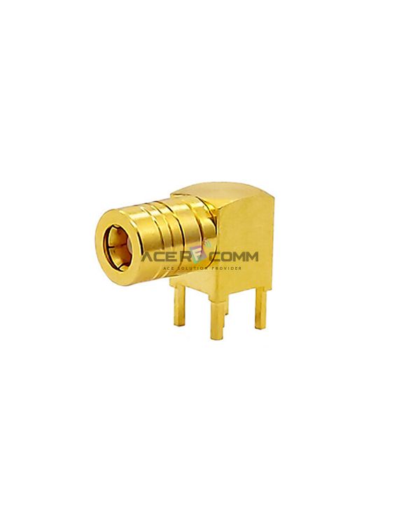 CON. SMB (M) Right Angle 4R PCB