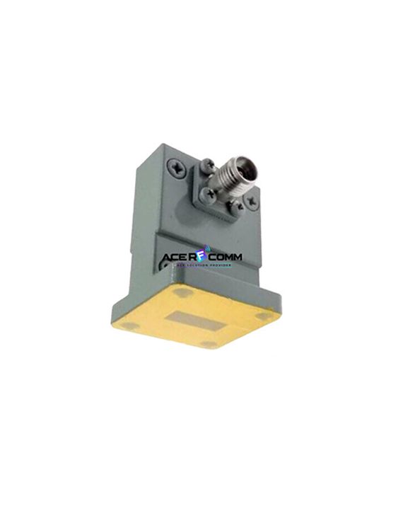 Adaptor, WR42 to 2.92mm Female Right Angle
