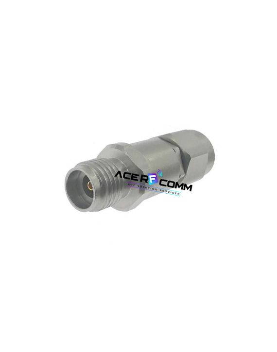 Adaptor, 2.92mm Male to SMA Female 18GHz, Stainless Steel