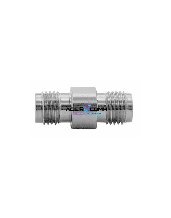 Adaptor, SMA Female to SMA Female 27GHz, Stainless Steel