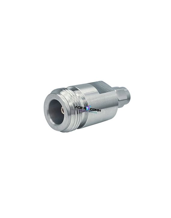 Adaptor, N Female to SMA Male 18GHz, Stainless Steel
