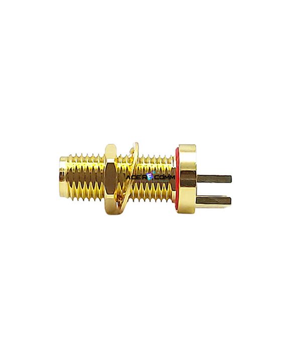 CON. SMA (F) BulkHead End launch 1.6T, Waterproof type 21.7mm
