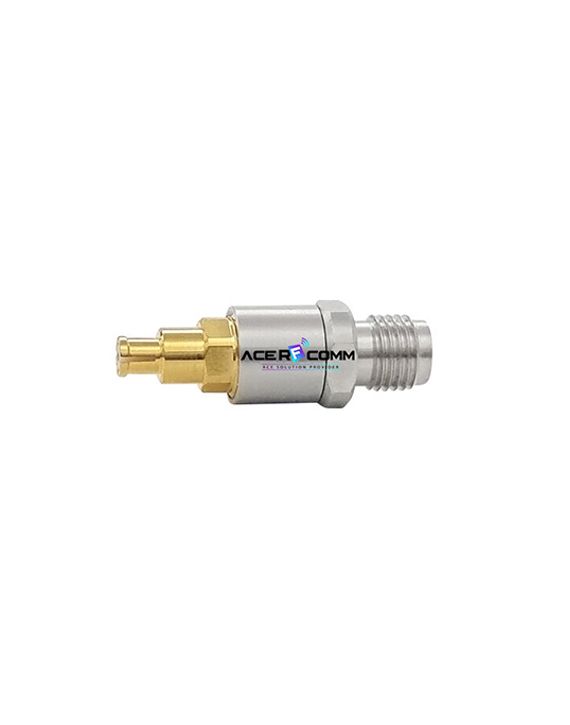 Adaptor, SMP Female to SMA Female 18GHz