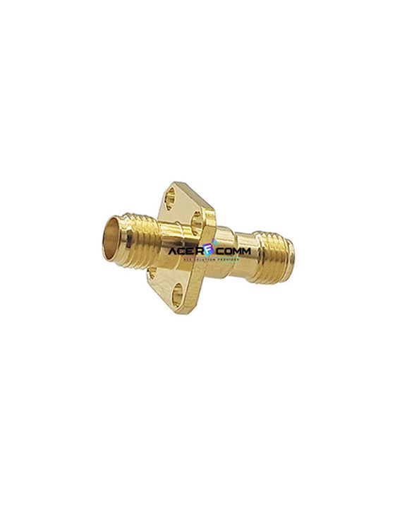 Adaptor, SMA Female to SMA Female 4Hole Bulkhead, 12GHz