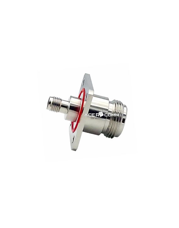 Adaptor, N Female to SMA Female 4Hole, Waterproof type
