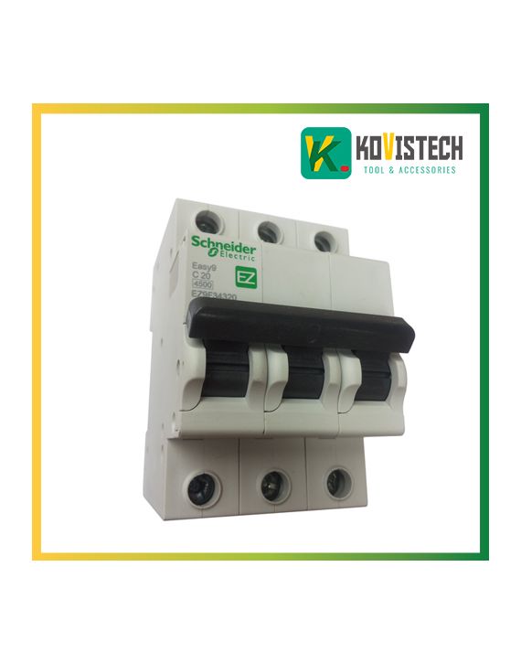 Aptomat 3P 20A MCB Schneider EZ9F34320