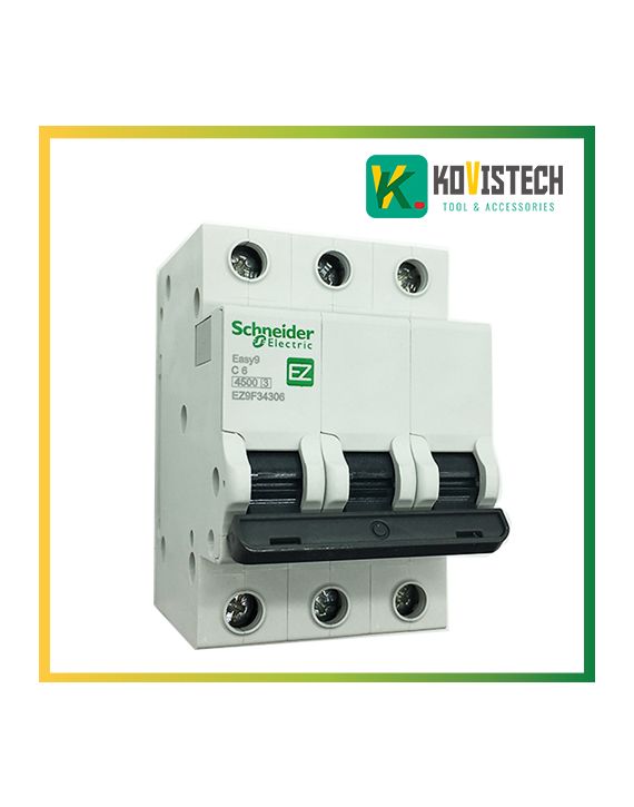 Aptomat 3P 6A MCB Schneider EZ9F34306