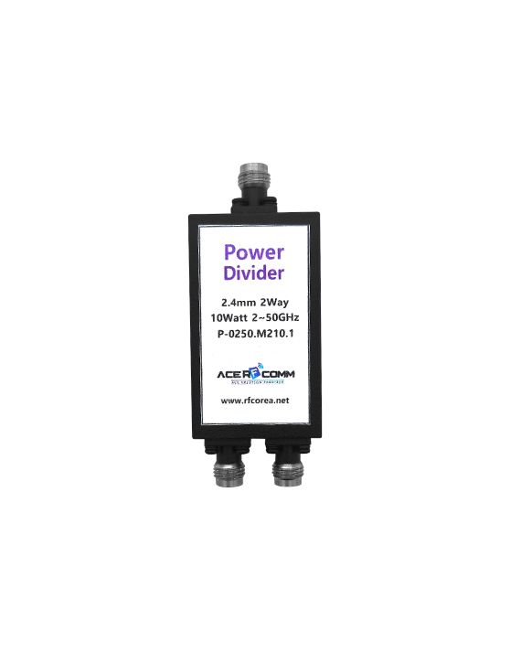 Power Divider, 2.4MM 2Way 10Watt 2~50GHz