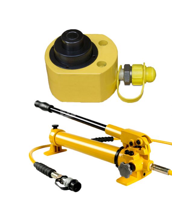 Kích thủy lực nhiều đoạn dùng tay bơm thủy lực 700J
