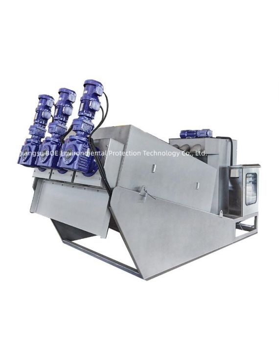 Máy lọc trục vít đa đĩa cơ khí tự động
