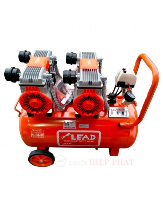 Máy nén khí không dầu Lead 5HP 50L