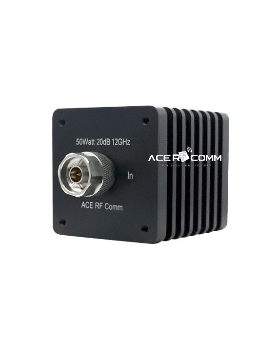 N 50Watt 12GHz, 20dB, SQ 64mm
