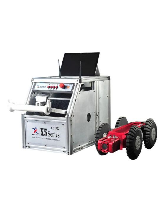 Robot bánh xích kiểm tra đường ống thoát nước