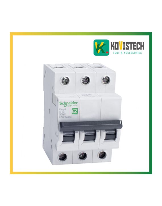 Aptomat 3P 63A MCB Schneider EZ9F34363