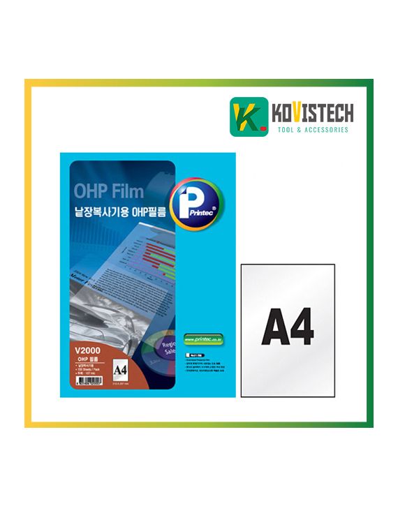 Phim trong suốt OHP Printec V2200