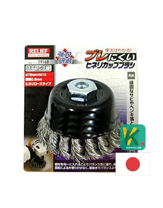 Chổi đánh rỉ sợi inox Relief 29168