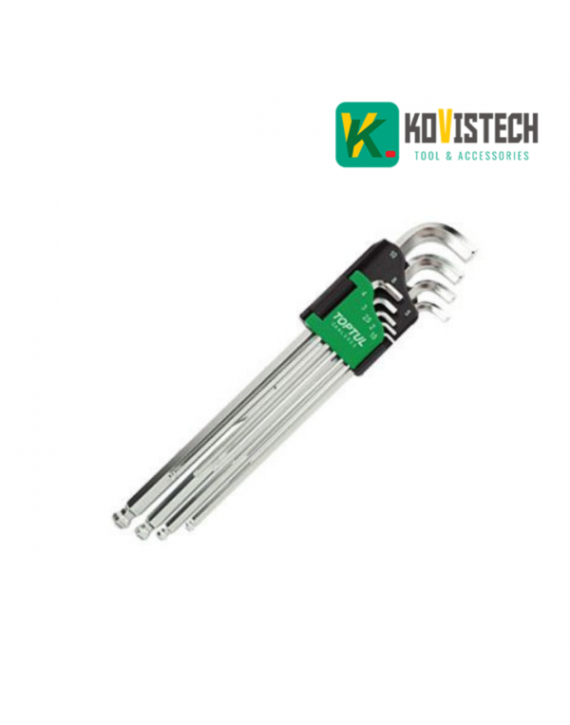 Bộ lục giác đầu bi 9 món TOPTUL GAAL0922