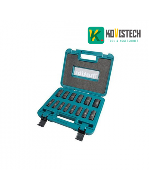 Bộ tuýp đen dà 3/8″ 14 chi tiết Makita B-55550