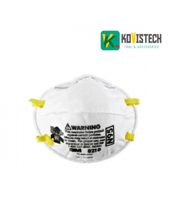 Khẩu Trang Chống Bụi 3M 8210 (chuẩn N95,