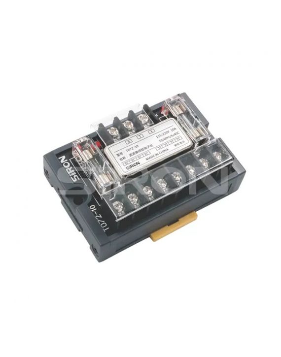 SiRON T072 Series Power Supply Terminal Block with Filter