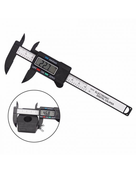 Thước Kẹp Điện Tử Sợi Nhựa Carbon 150mm