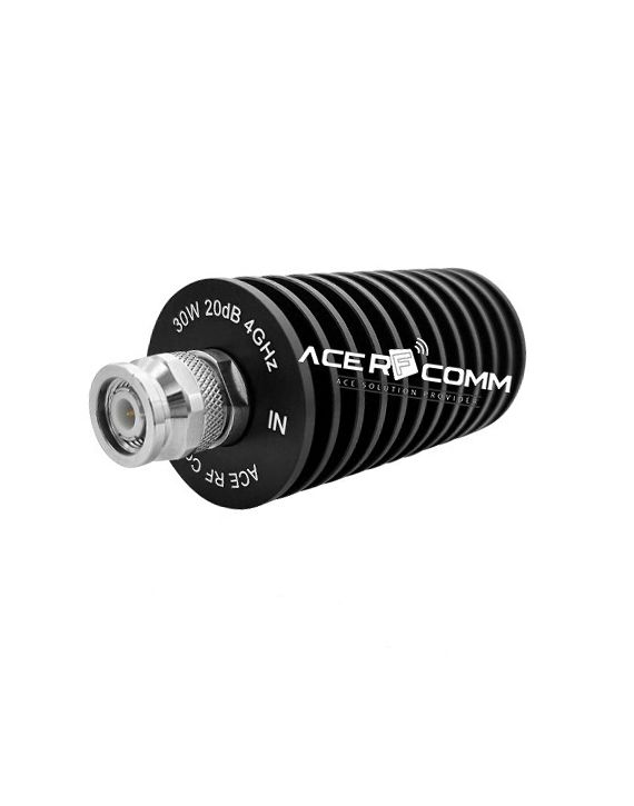 TNC 30Watt 4GHz, 20dB, Dia 38mm