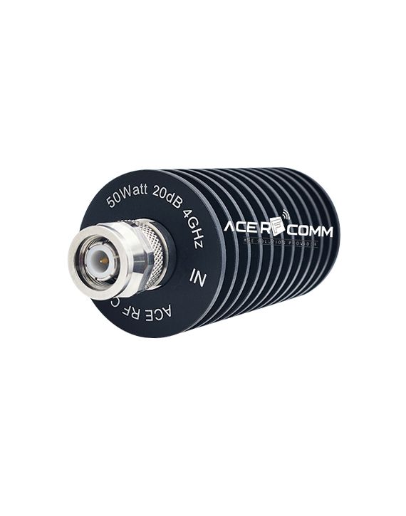 TNC 50Watt 4GHz, 20dB, Dia 38mm